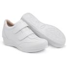 Sapatênis Feminino Casual Branco Para Enfermagem Ortopédico