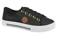 Sapatenis Feminino Moleca Tenis 5667302 Preto