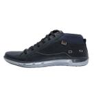 Sapatênis Hankook Masculino Casual Cano Alto Estilo Botinha Preto