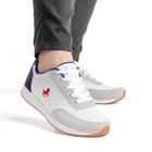 Sapatênis Masculino Casual Polo Sapato Academia Branco Tênis BF Shoes