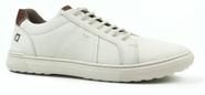 Sapatênis Masculino em Couro Legítimo Pipper - Cor Off White - 62401E