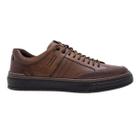 Sapatênis Masculino Tenis Casual Couro Democrata 240106