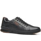 Sapatênis Pegada Masculino Preto Ref:110602