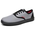 Sapatenis Tenis Casual Masculino 8000 Cinza