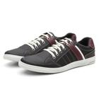 Sapatenis Tenis Casual Masculino Cadarço Resistente Palmilha Macia Confortavel Trabalho Moderno