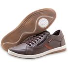 Sapatenis Tenis Casual Masculino Couro Legitimo Confortável