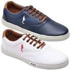 Sapatênis Tênis Masculino Casual Polo Blu Lançamento Original - Kit 2 Pares