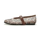 Sapatilha Ballet ATBELL Leopard Mesh - Tamanho 8