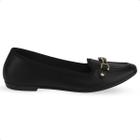 Sapatilha casual Moleca Fivela Bico Quadrado Baixo leve 5729.127