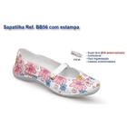 Sapatilha Eva Soft Works Bb56 Branco Cozinha Hospital Enfermagem Ca 34.061