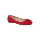 Sapatilha feminina 5724.101 moleca (17a) - vermelho