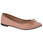 Sapatilha Feminina Bico Fino Napa Firenze Nude Moleca 5727.115