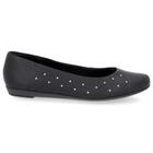 Sapatilha Feminina Laser Strass Preto Usaflex UF0102