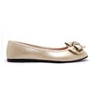 Sapatilha Feminina Moleca Paris Brilho Neo Creme - 5735