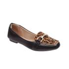 Sapatilha Feminina Quadrado Mocassim Casual Confort Macia