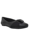 Sapatilha Feminina Rasteira Joanete Comfortflex 2463323 Preto