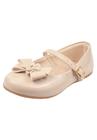 Sapatilha Infantil Feminina Menina Laço Flor Off White