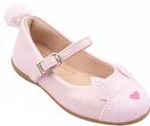 Sapatilha Infantil Menina Pampili Com Glitter 188.515 - Cor: Rosa