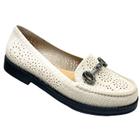 Sapatilha Mocassim Feminino Casual Sapato Fivela Conforto