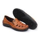 Sapatilha Mocassim Porshe em Couro Masculino