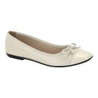 Sapatilha Moleca 5729.110 Sapato Baixo Casual Laço Conforto Feminino