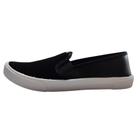 Sapatilha Moleca Slip On Napa/Nobuk 5296.530 Preta