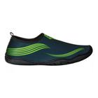 Sapatilha Neoprene Aquatica Tenis Hibrido Versátil azul verde 39