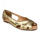 Sapatilha Peep Toe Tamanho 40 41 42 43 Bico Redondo Ciclame Feminina