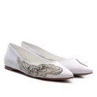 Sapatilha Shoestock Noiva Feminina