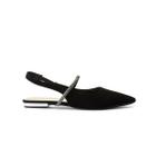 Sapatilha Slingback Bebecê Tiras com Strass 019988