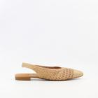 Sapatilha Slingback Bordada