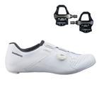 Sapatilha Speed Ciclismo Shimano Sh - RC300 + Pedal Absolute Wild R