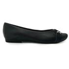 Sapatilha Usaflex Couro Bicolor com Fivela