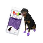 Sapatinho Para Pet Cachorro Pawz Bota Roxa Tam G - 4Un