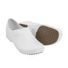 Sapato Antiderrapante Sticky Shoes Tradicional Masculino Branco Nº 38