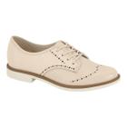 Sapato Beira Rio 4170.524 Salto Oxford Cadarço Formal Leve Feminina