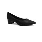 Sapato Beira Rio Scarpin Baixo 4182.200 Preto