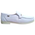 Sapato Branco Couro Conforto Ind Clinica Enfermagem Hospital - Tertuliano