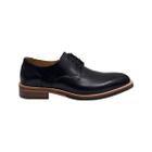 Sapato casual derby viccini blue-12 preto