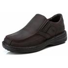 Sapato Casual Masculina Conforto Couro Ranster - 8005 - Café