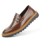 Sapato Casual Masculino Mocassim Loafer Sola Tratorada 2022