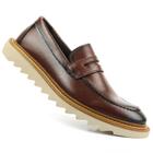 Sapato Casual Masculino Mocassim Loafer Sola Tratorada 2023