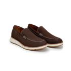 Sapato casual masculino mocassim slip social de couro legitimo cofnortavel 37 ao 44