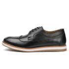 Sapato Casual Masculino Oxford Preto Couro DIfranca - 173