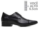 Sapato com Salto Interno Jota Pe Preto Grow 79509