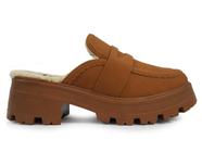 Sapato Dakota Mule Flatform Tratorado Com Pelos G4882