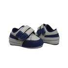 Sapato de Bebe Tenis Casual Masculino Infantil Fecho Fácil Menino Manozinhos Baby Ref.101