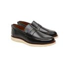 sapato de couro legitimo masculino mocassim ajustavel casual social conforto 37 ao 44