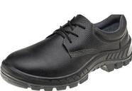 Sapato de segurança com cadarço e bico plástico - 50s29-bp - marluvas
