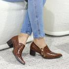 Sapato Dina Mirtz Country Vira Ouro (Salto 5)